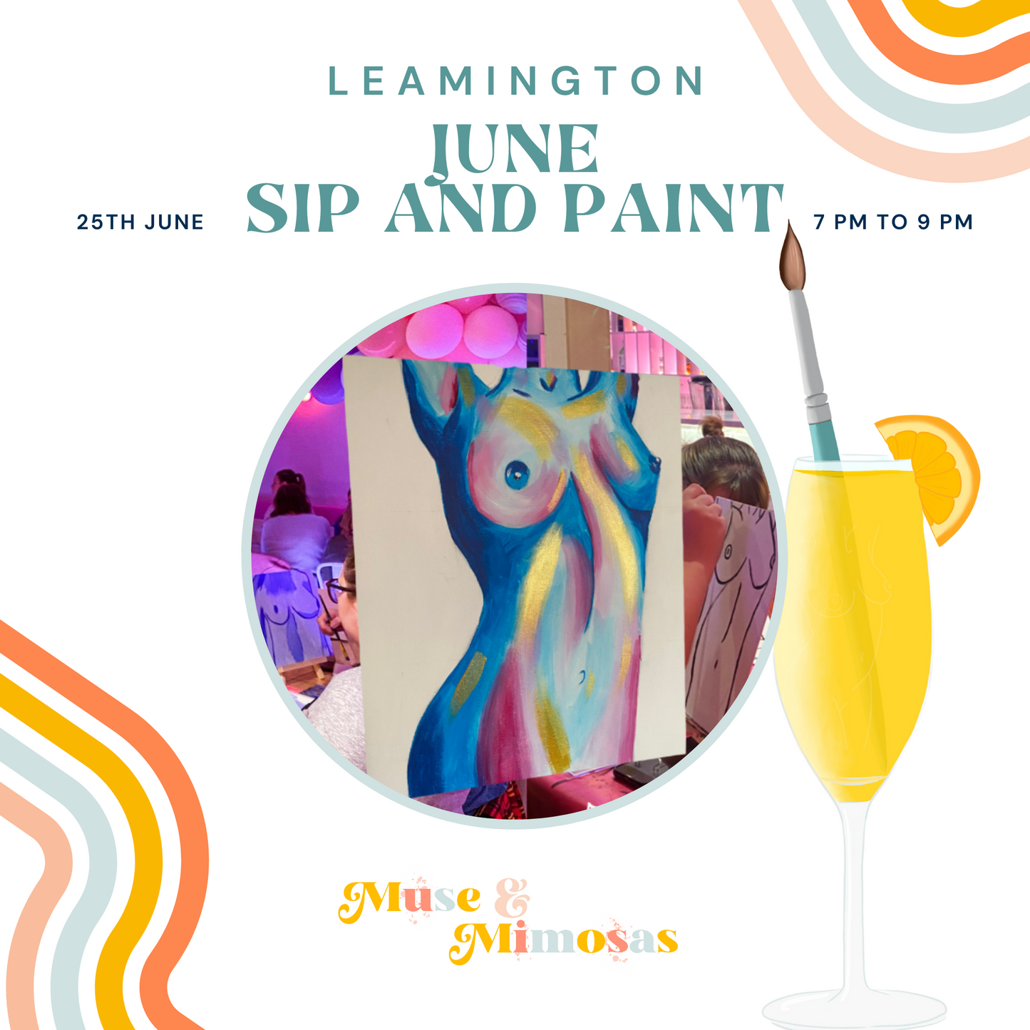 Sip and Paint Leamington Spa - 25th June 2025