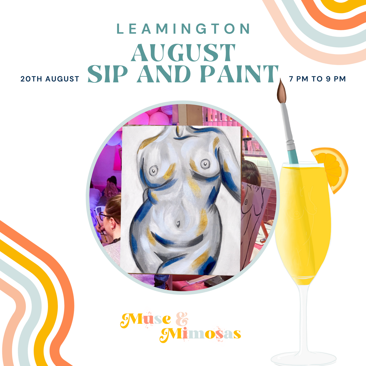 Sip and Paint Leamington Spa - 20th August 2025