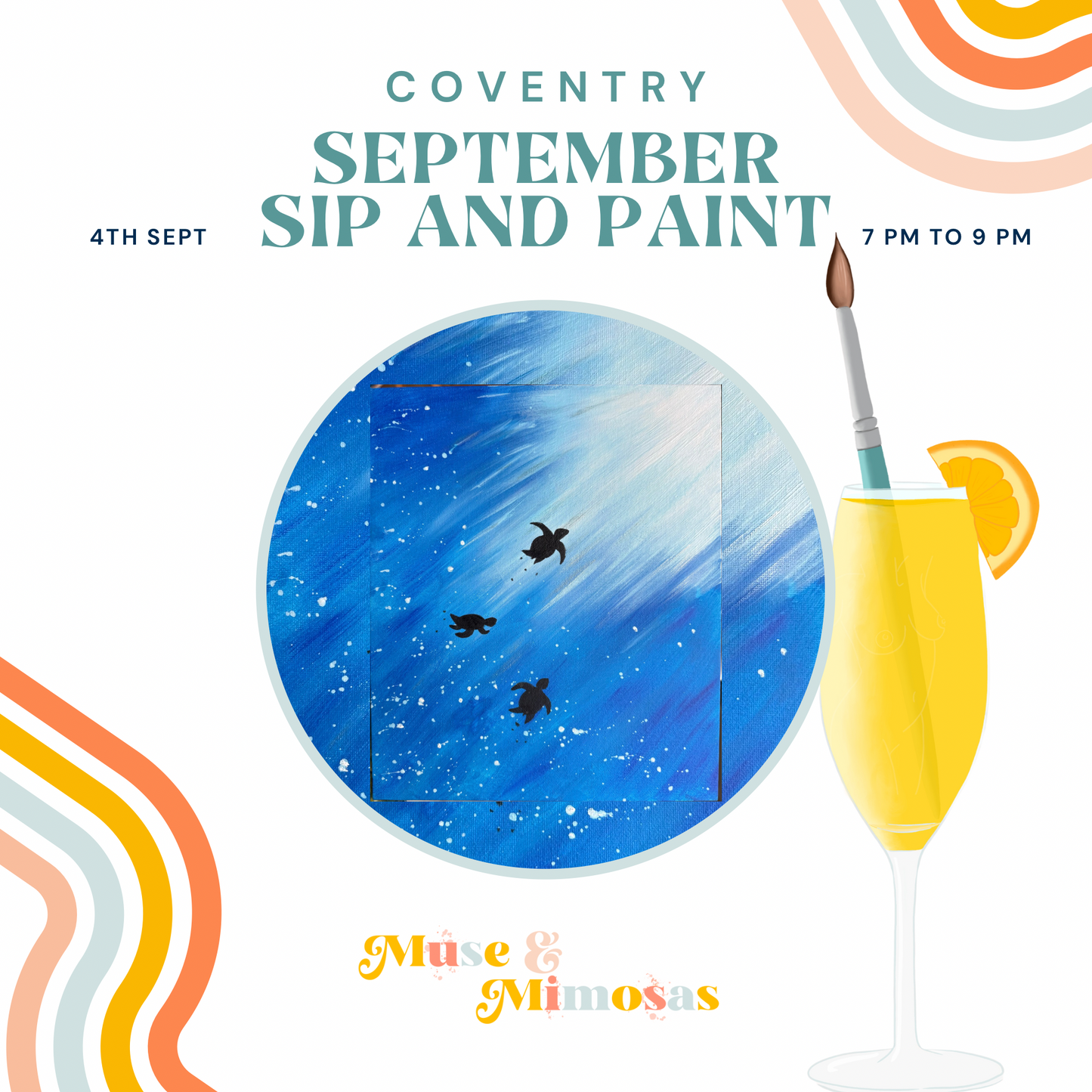 Sip and Paint Coventry - 4th September 2025