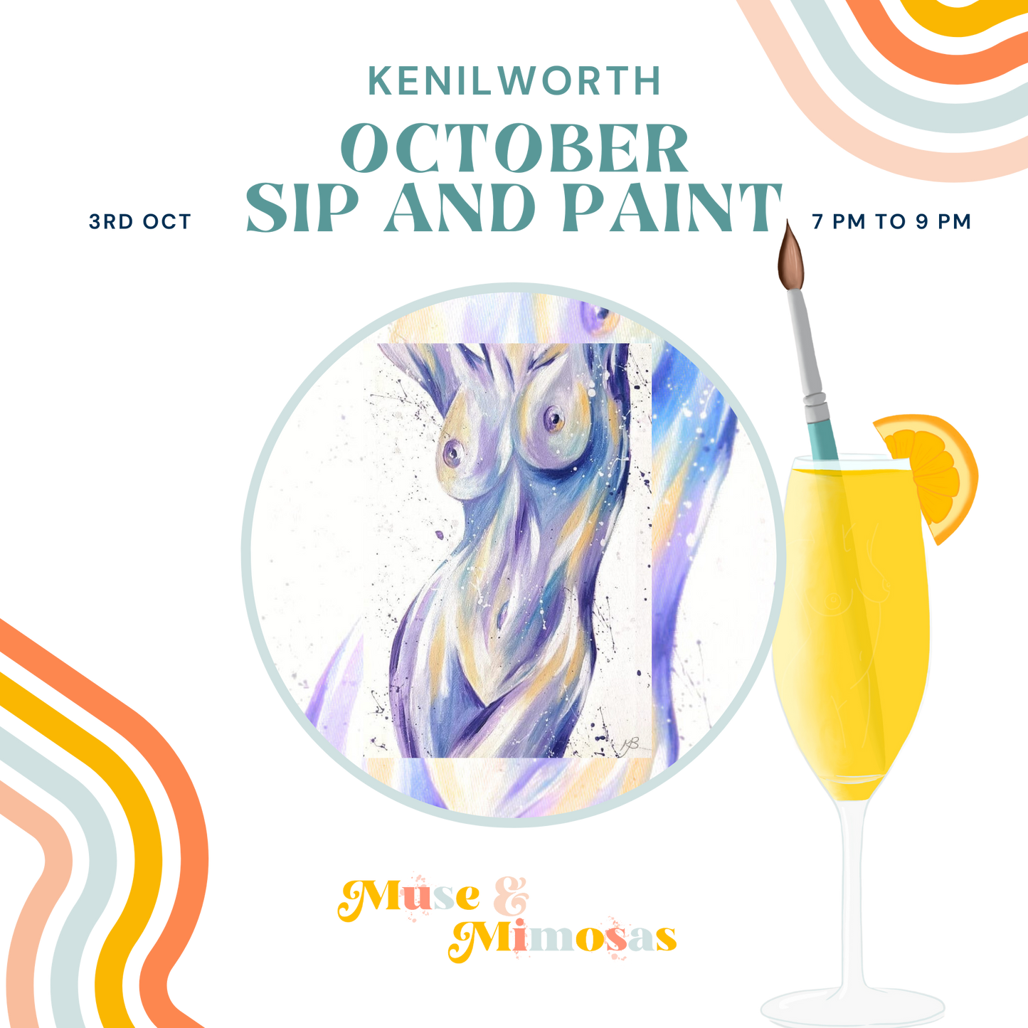 Sip and Paint Kenilworth - 3rd October 2025