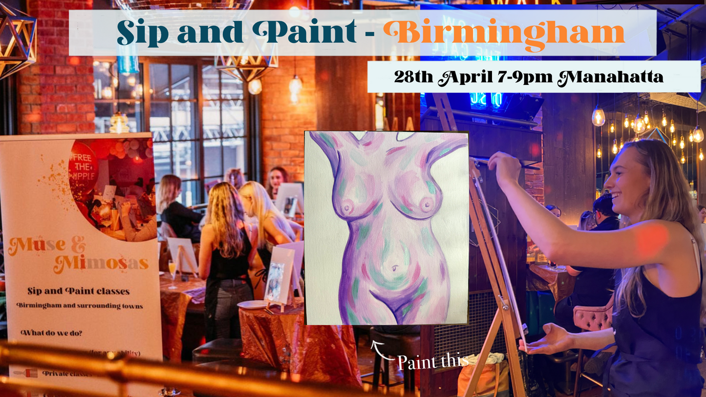 Sip and Paint Birmingham - 28th April 2025