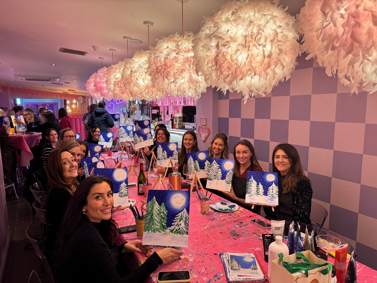Christmas Sip and Paint Warwick - 1st December 2026