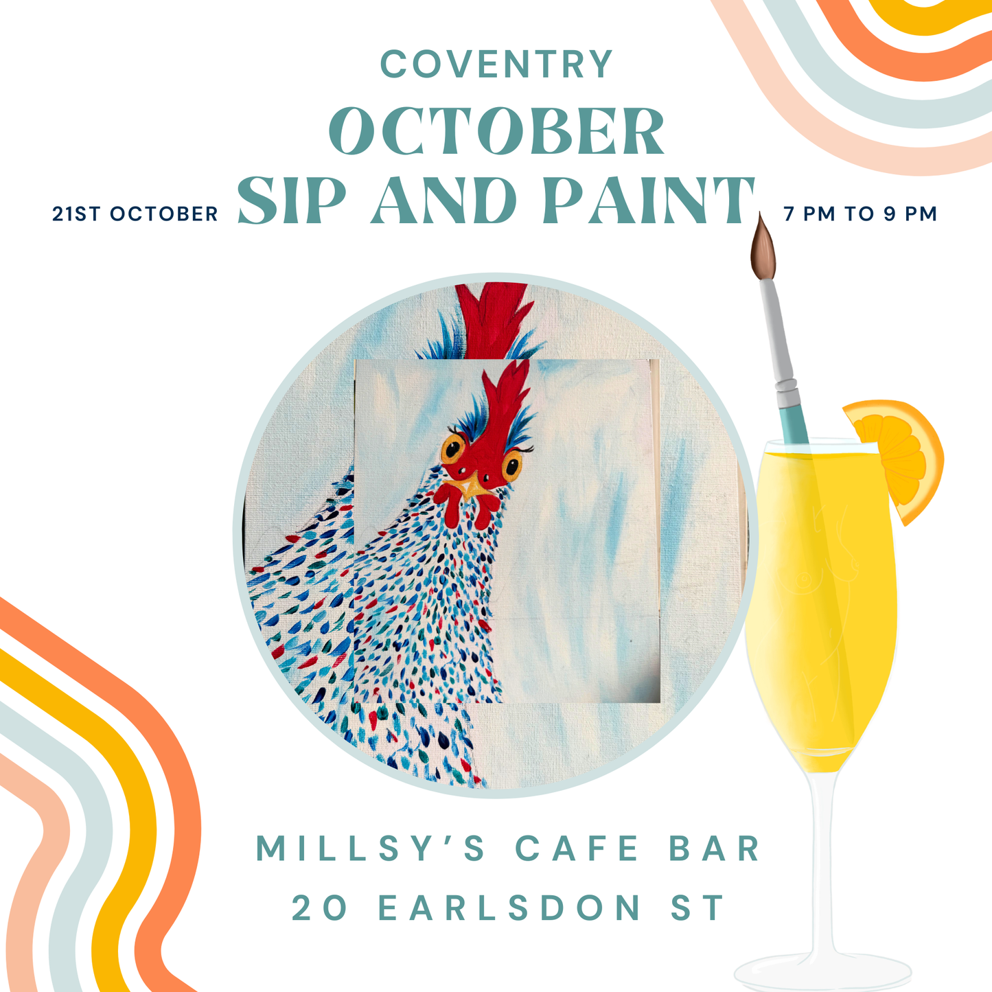 Sip and Paint Coventry - 21st October 2026