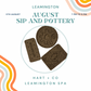 Sip and Pottery Leamington Spa - 5th August 2026