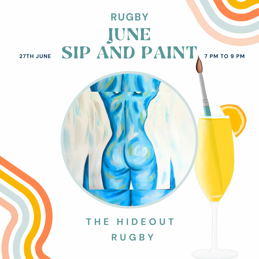 Sip and Paint Rugby - 27th June 2026