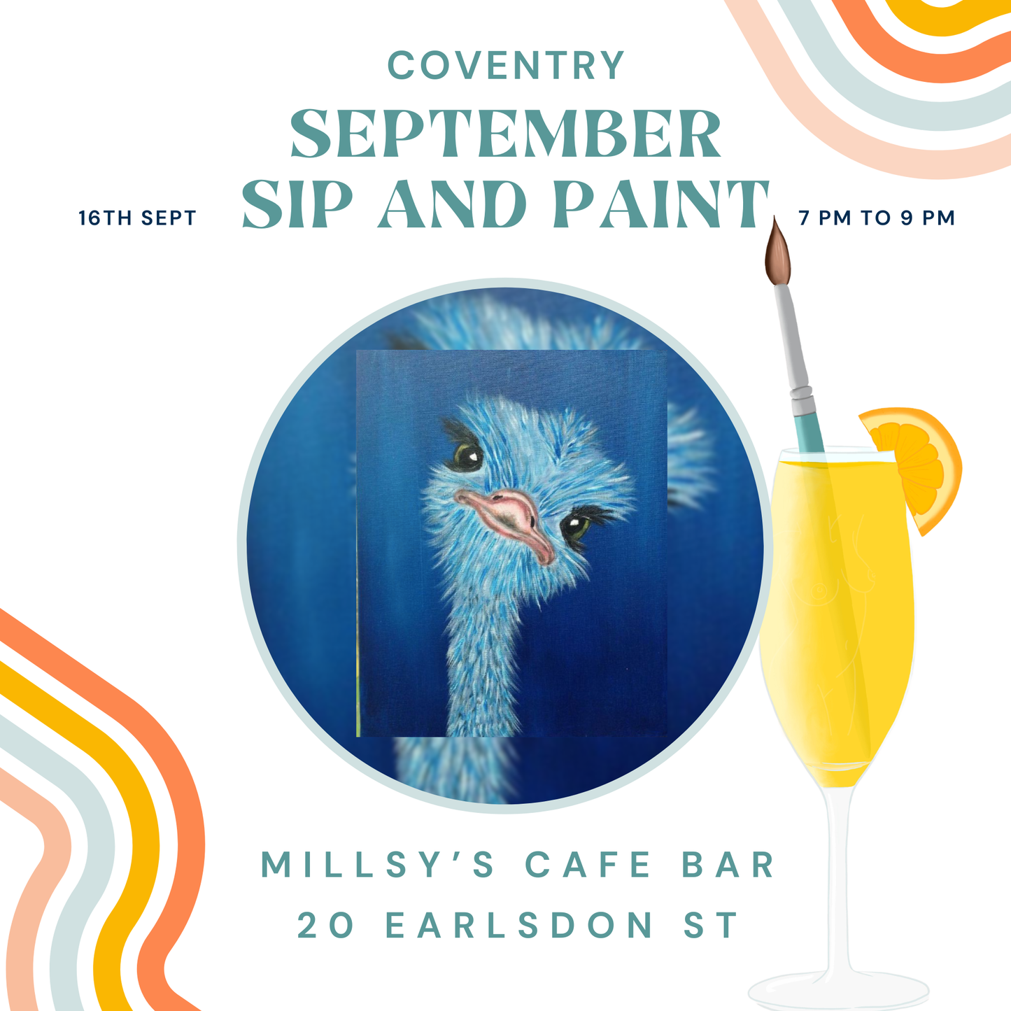 Sip and Paint Coventry - 16th September 2026