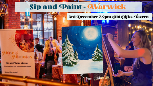 Sip and Paint Warwick - 3rd December - Christmas Special