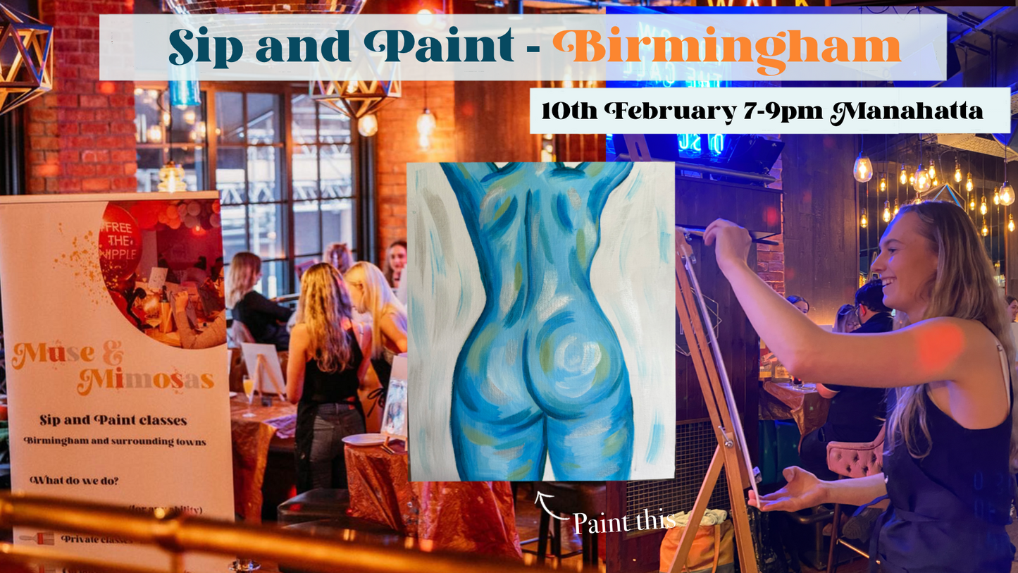 Sip and Paint Birmingham - 10th February 2025