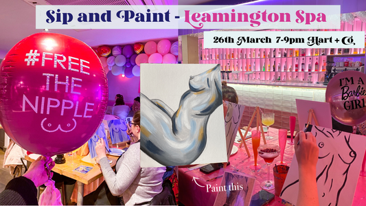 Sip and Paint Leamington Spa - 26th March 2025