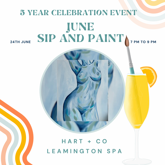 Sip and Paint Leamington Spa - 24th June 2026