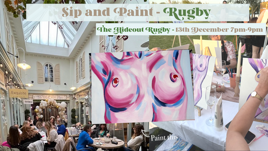 Sip and Paint Rugby - 13th December 2024