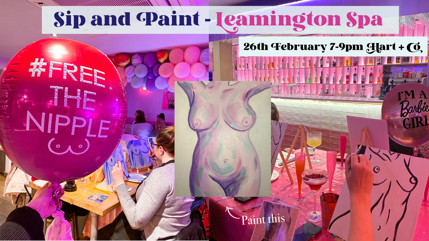 Sip and Paint Leamington Spa - 26th February 2025