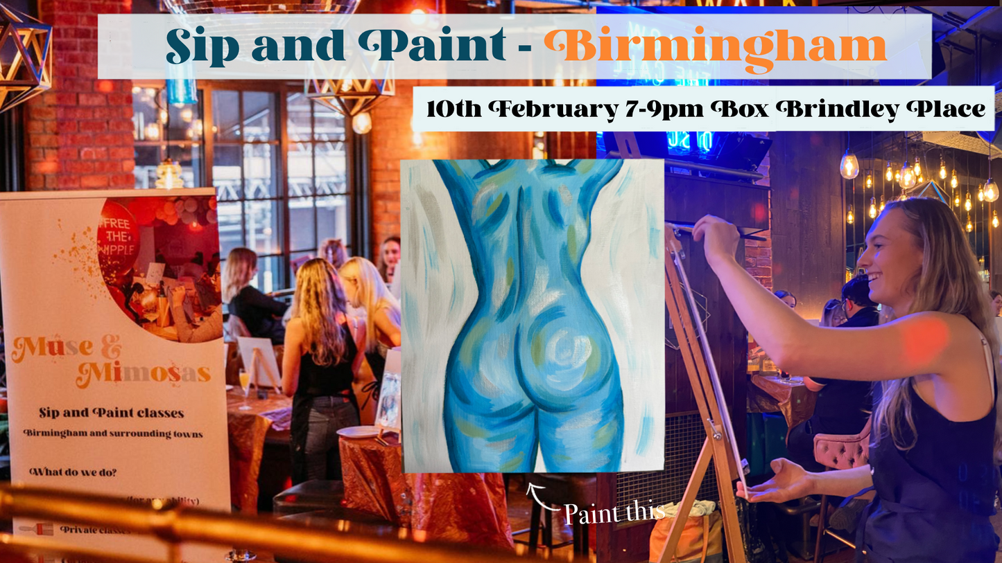 Sip and Paint Birmingham - 10th February 2025