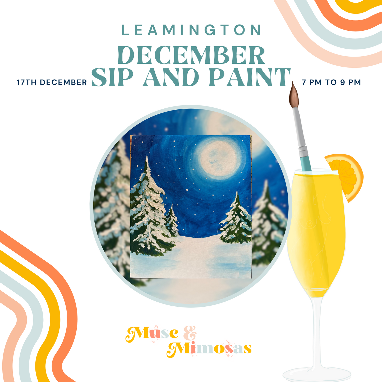 Sip and Paint Leamington Spa - 17th December 2025
