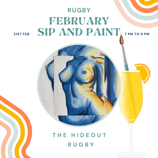 Sip and Paint Rugby - 21st February 2026