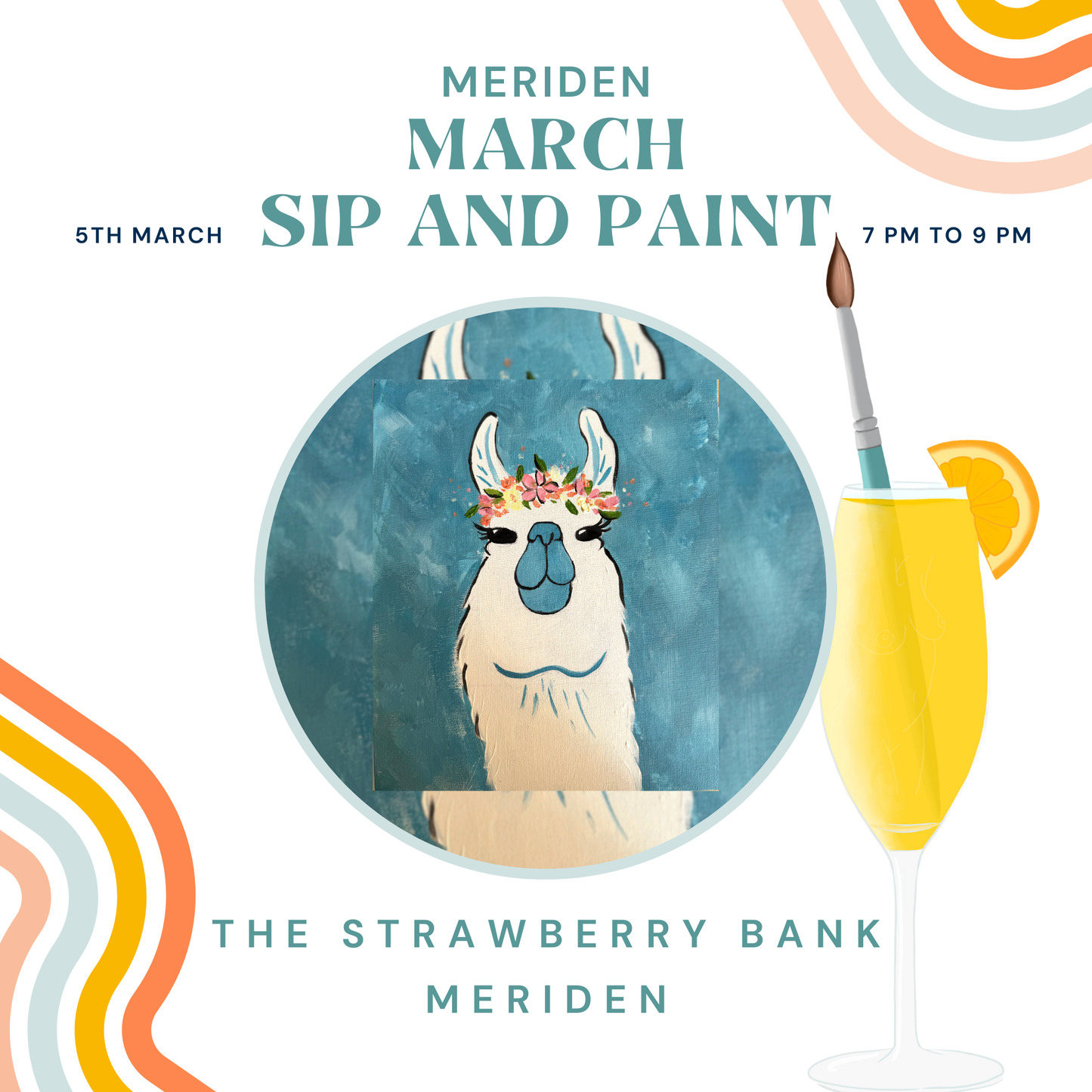 Sip and Paint Solihull - 5th March 2026