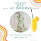 Sip and Paint Kenilworth - 3rd July 2026