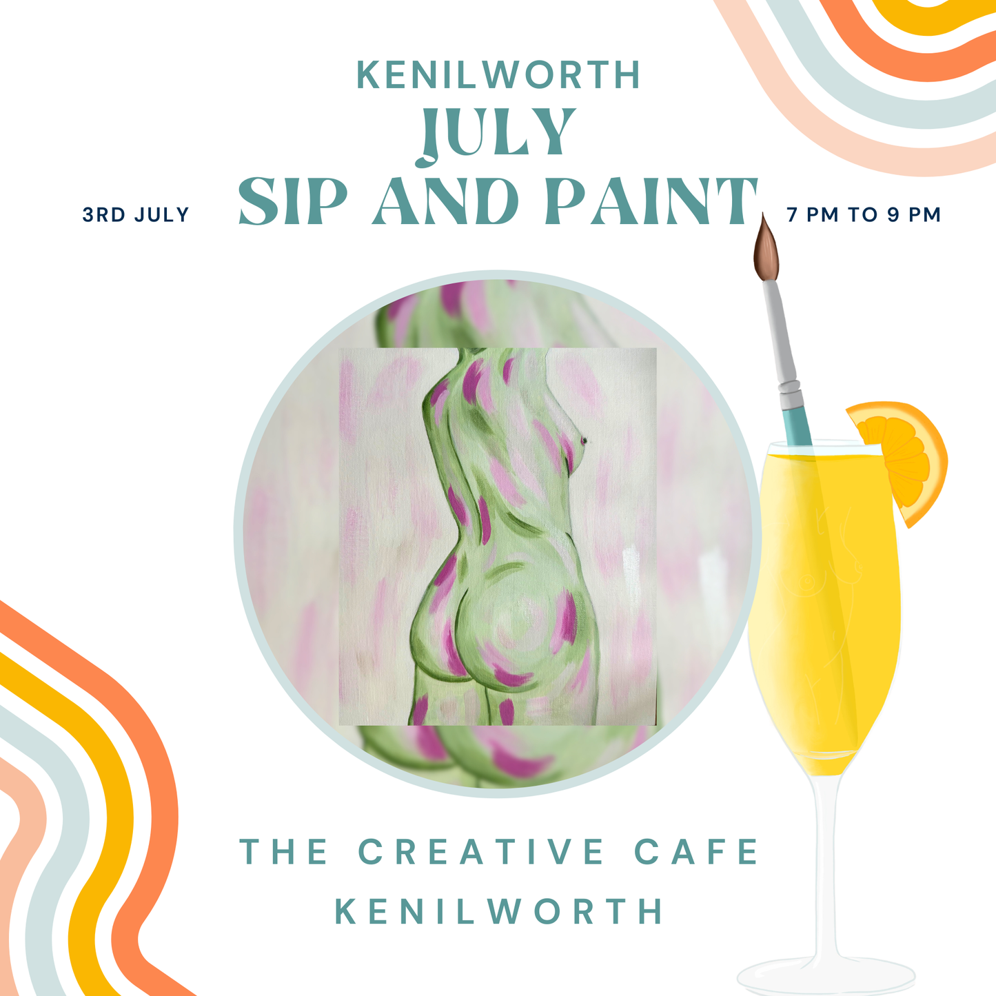 Sip and Paint Kenilworth - 3rd July 2026