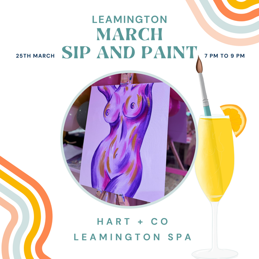 Sip and Paint Leamington Spa - 25th March 2026