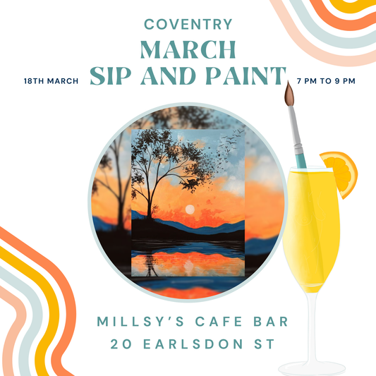 Sip and Paint Coventry - 18th March 2026